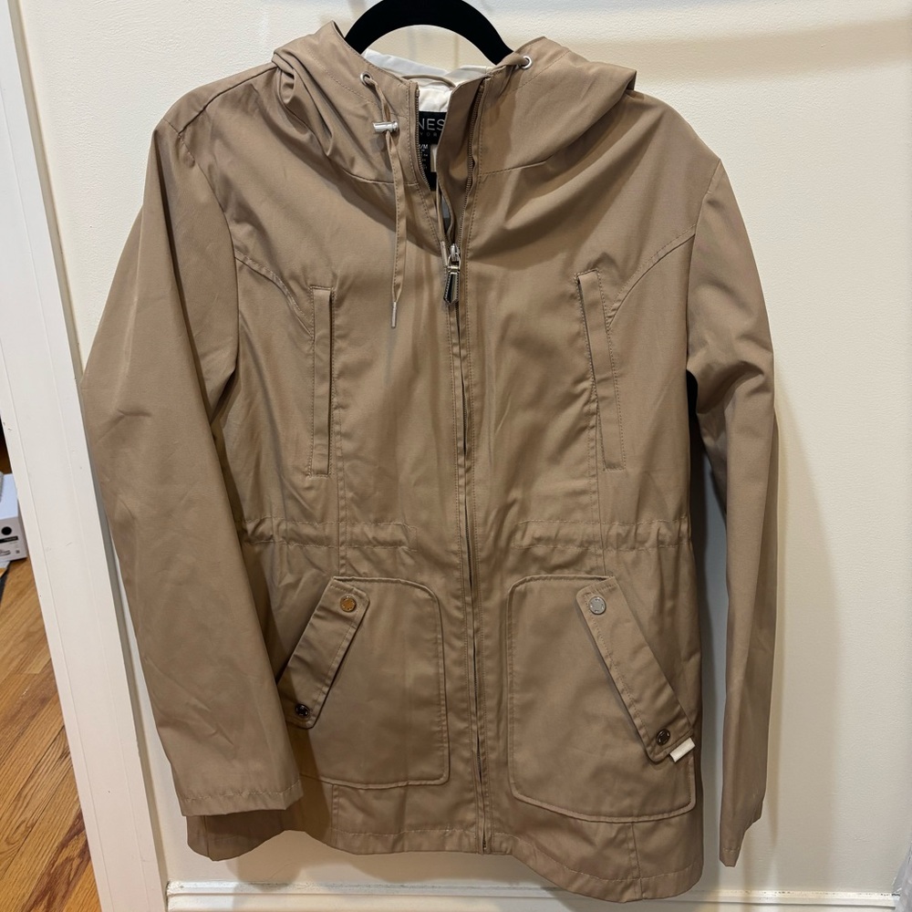 Jones New York Beige Rain Jacket